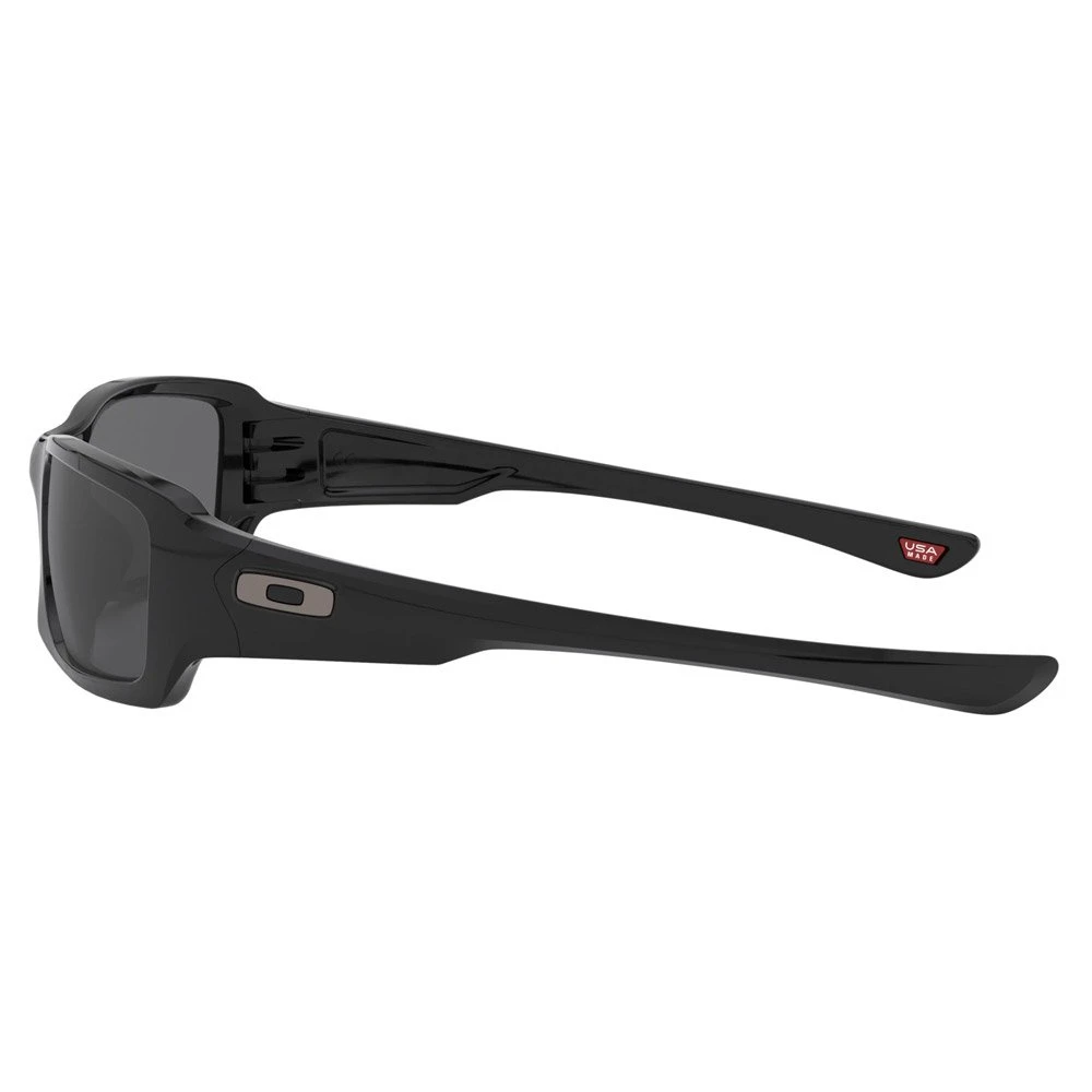 Gafas Oakley Fives Squared Polished Black Grey 2 Gafas Oakley Fives Squared Polished Black Grey - Imagen 2