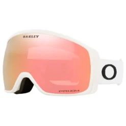 Máscaras Oakley Flight Tracker M Matte White Prizm Rose Gold